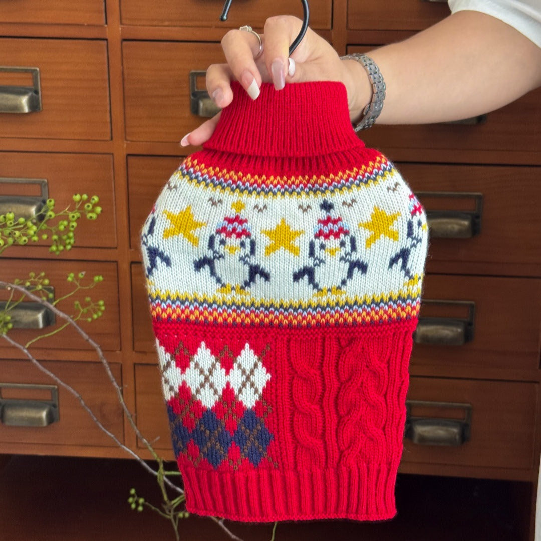 Christmas Pet Dog And Cat Sweaters